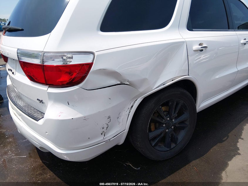 2013 Dodge Durango R/T VIN: 1C4SDHCT6DC677866 Lot: 45637819