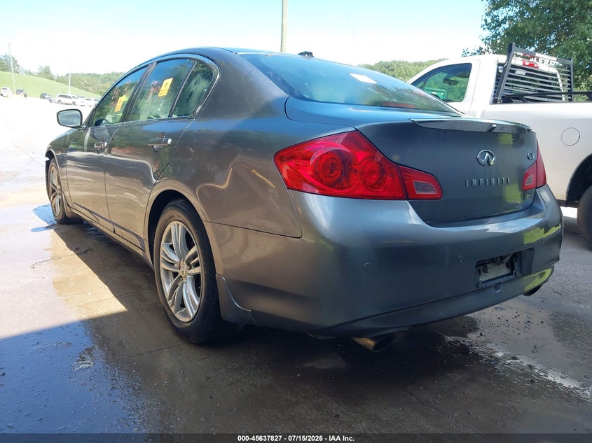 2010 INFINITI G37 auction photo 3