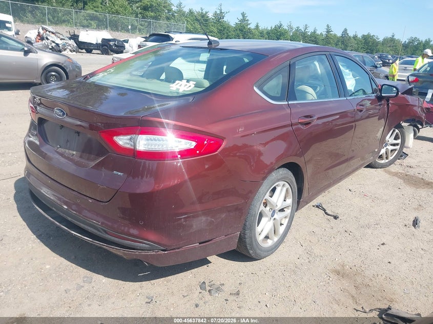 2016 Ford Fusion Se VIN: 3FA6P0H72GR189483 Lot: 45637842