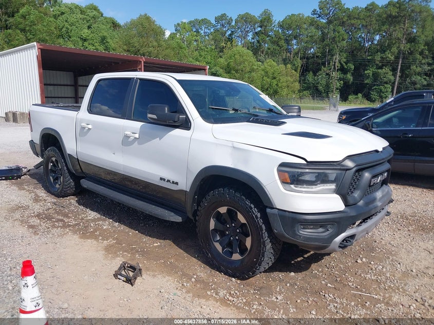 Vin: 1c6srflt6kn629797, lot: 46136357, ram 1500 rebel  4x4 5'7 box 2019 img_1