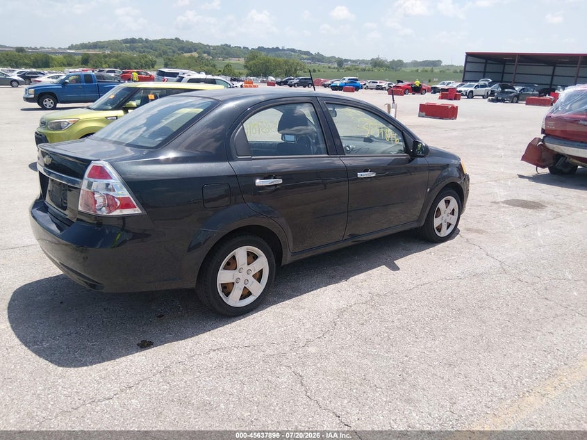 2009 CHEVROLET AVEO auction photo 4