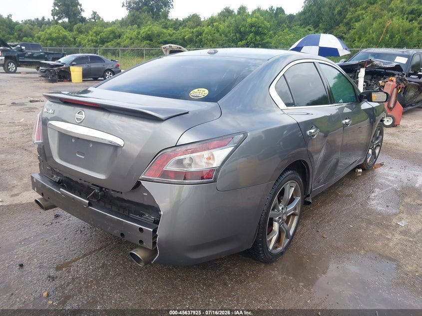 Vin: 1n4aa5ap9ec452986, lot: 46136426, nissan maxima 3.5 sv 20144