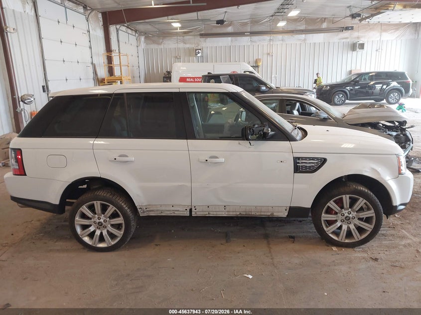 2013 Land Rover Range Rover Sport Supercharged VIN: SALSH2E4XDA778596 Lot: 45637943