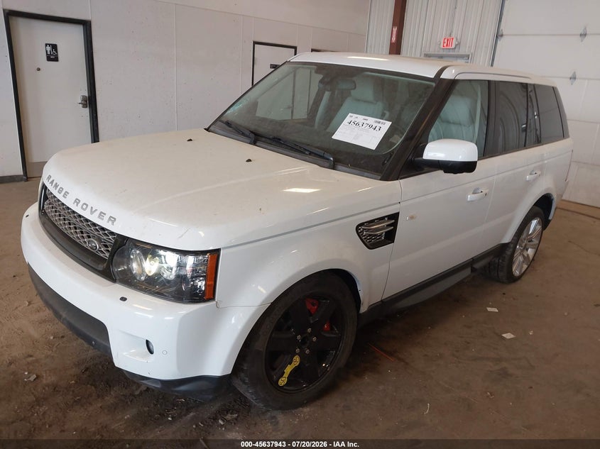 Vin: salsh2e4xda778596, lot: 46136444, land rover range rover sport supercharged 20132