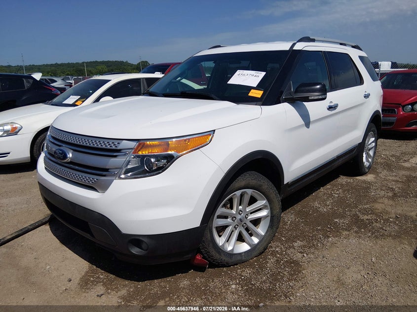 Vin: 1fm5k8d87dgc62735, lot: 46136447, ford explorer xlt 20132