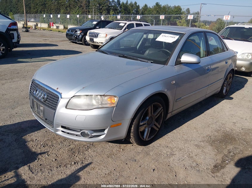 2007 AUDI A4 auction photo 2