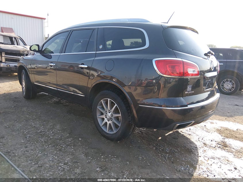 Vin: 5gakvbkd3hj298251, lot: 46136497, buick enclave leather 20173