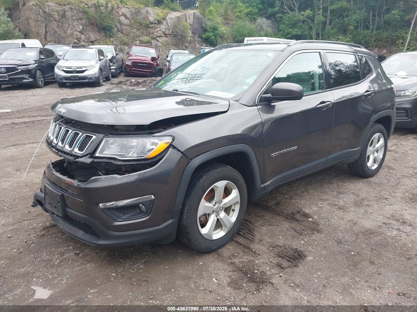 Vin: 3c4njdbb2kt712136, lot: 46136499, jeep compass latitude 4x4 20192