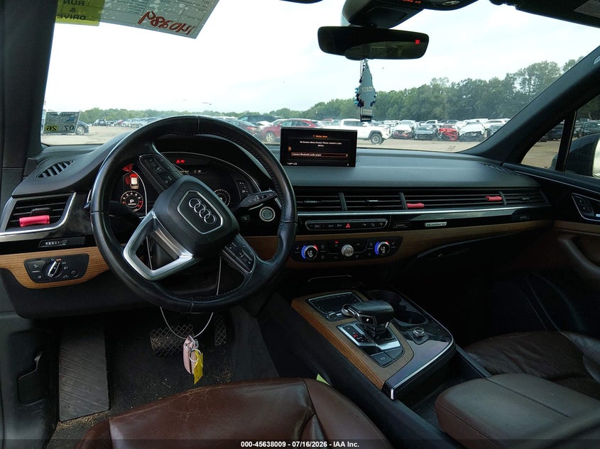 2017 Audi Q7 2.0T Premium VIN: WA1LHAF76HD041179 Lot: 45638009