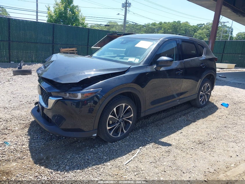 Vin: jm3kfbem3n1621479, lot: 46136516, mazda cx-5 2.5 s premium plus 20222