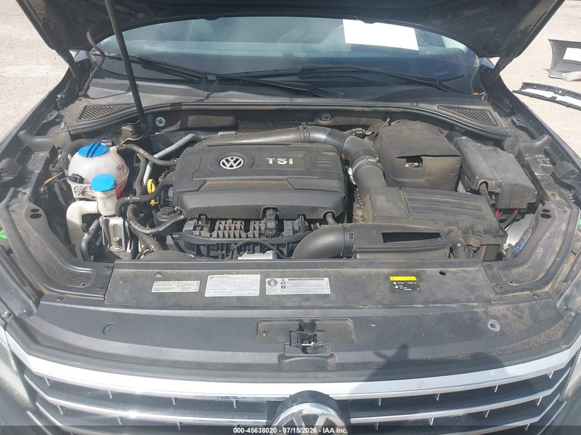 2017 Volkswagen Passat 1.8T Se VIN: 1VWBT7A32HC010036 Lot: 45638020