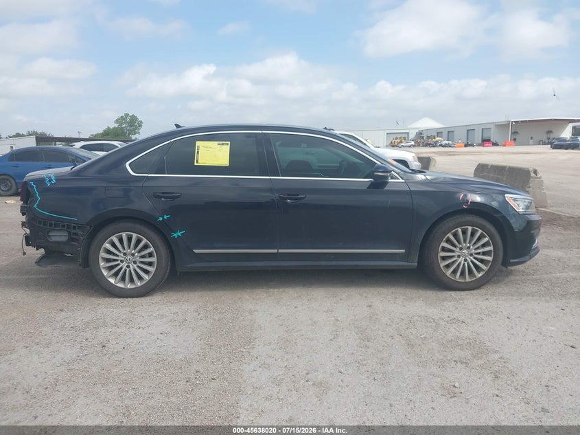 2017 Volkswagen Passat 1.8T Se VIN: 1VWBT7A32HC010036 Lot: 45638020