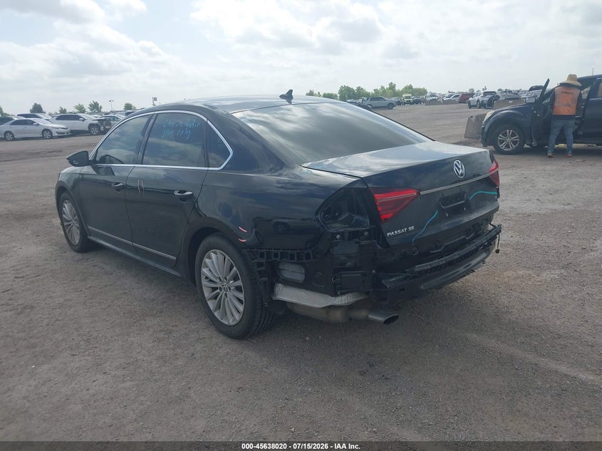 2017 Volkswagen Passat 1.8T Se VIN: 1VWBT7A32HC010036 Lot: 45638020