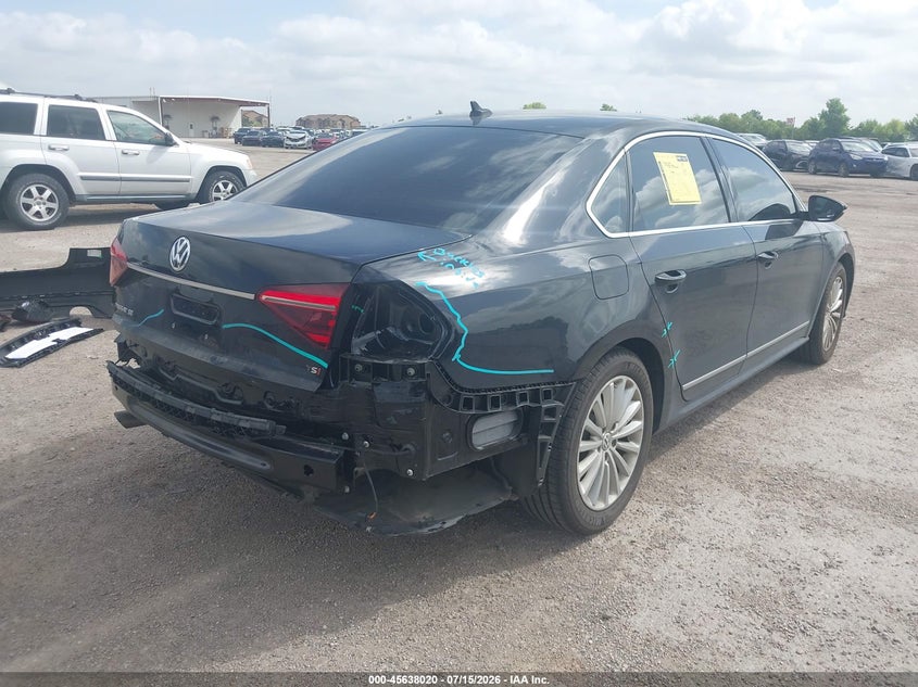 2017 Volkswagen Passat 1.8T Se VIN: 1VWBT7A32HC010036 Lot: 45638020