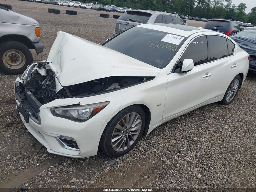 2019 Infiniti Q50 3.0T Luxe VIN: JN1EV7AR0KM551847 Lot: 45638022