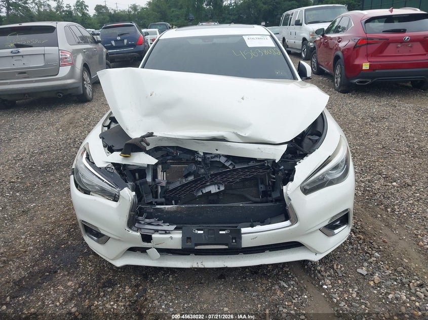 2019 Infiniti Q50 3.0T Luxe VIN: JN1EV7AR0KM551847 Lot: 45638022