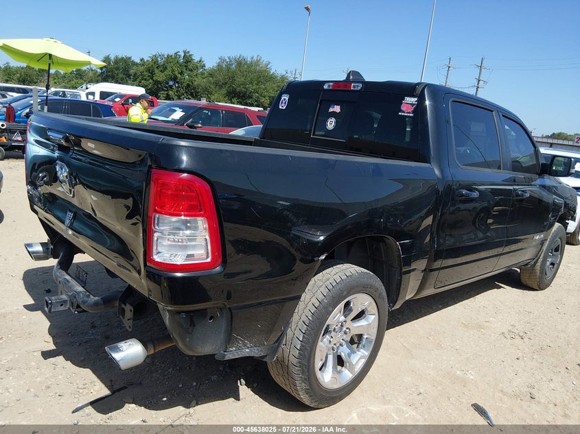 2020 Ram 1500 Lone Star 4X2 5'7 Box VIN: 1C6RREFT9LN237807 Lot: 45638025