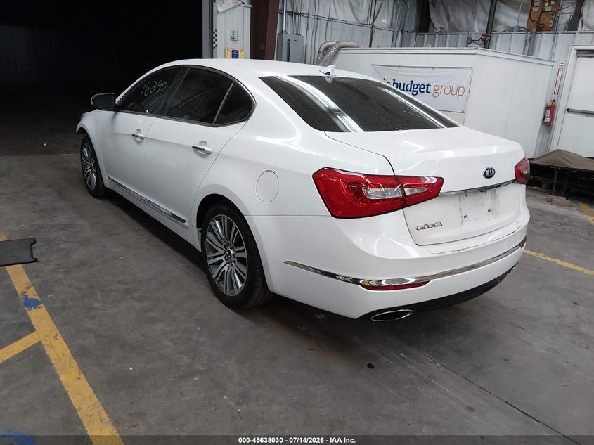 Vin: knaln4d72g5215435, lot: 46136531, kia cadenza 20163