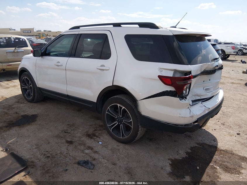 Vin: 1fm5k8gt1fgb11070, lot: 46136537, ford explorer sport 20153
