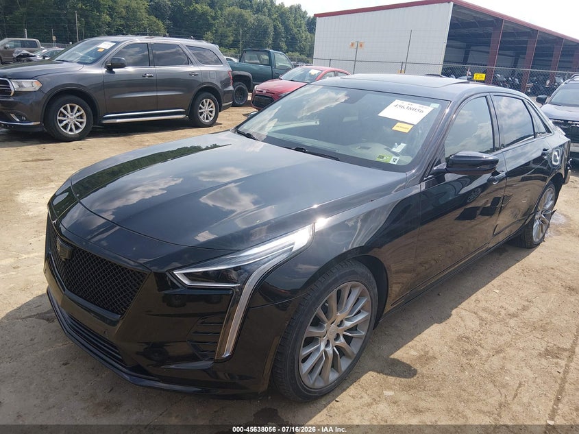 2020 Cadillac Ct6 Awd Luxury, Left Rear, IAAI, VIN 1G6KB5RS8LU111724 — photo 2