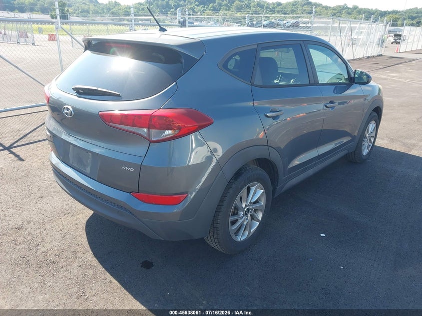 2018 HYUNDAI TUCSON SPORT UTILITY VEHICLE 2.0L I-4 DI, DOHC, VVT, 164HP