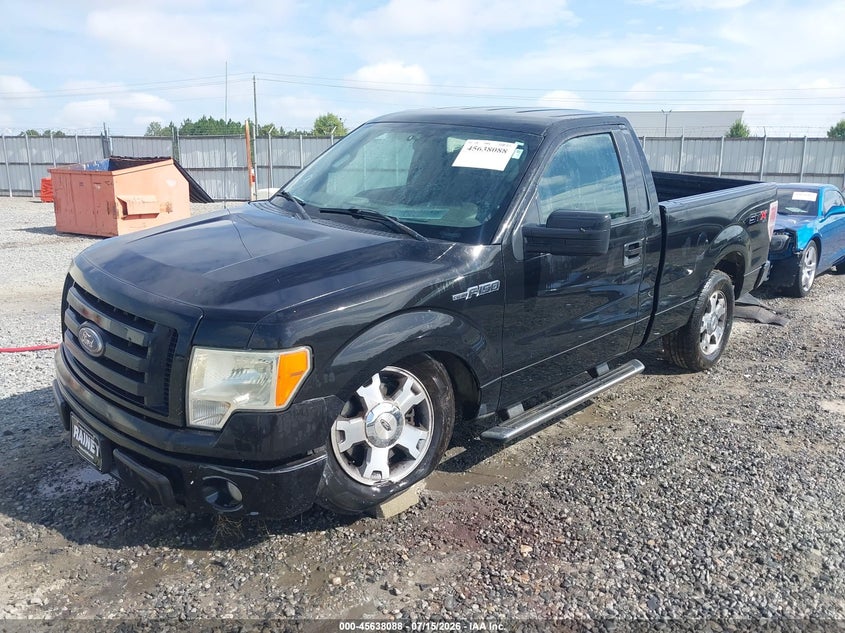 2010 Ford F-150, Left Front, IAAI, VIN 1FTMF1EW2AKA25832 — photo 2