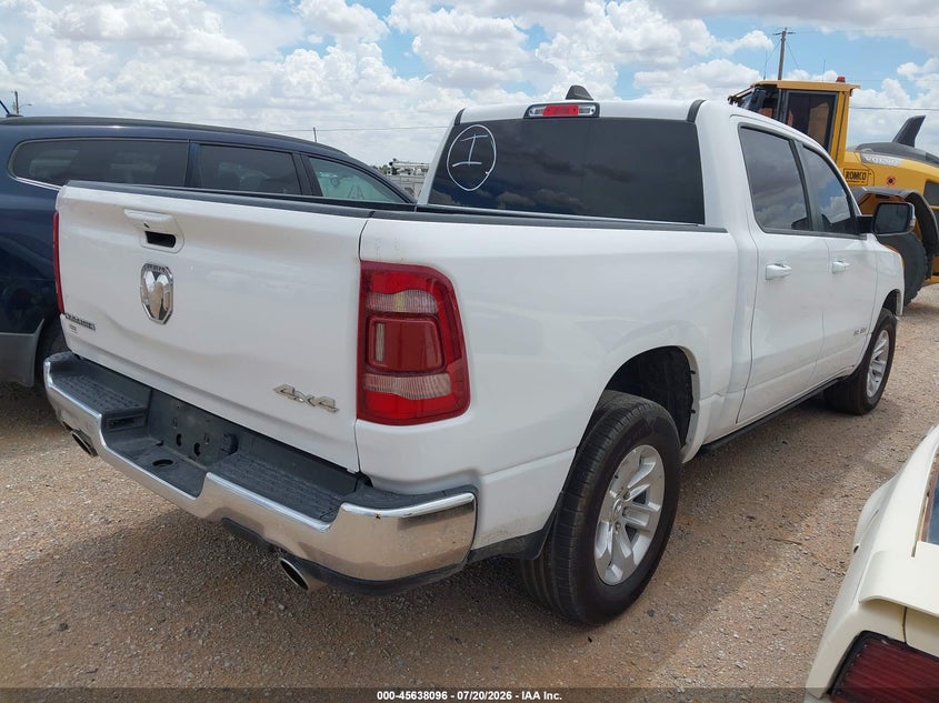 Vin: 1c6srfjtxrn223938, lot: 46136597, ram 1500 laramie  4x4 5'7 box 20244