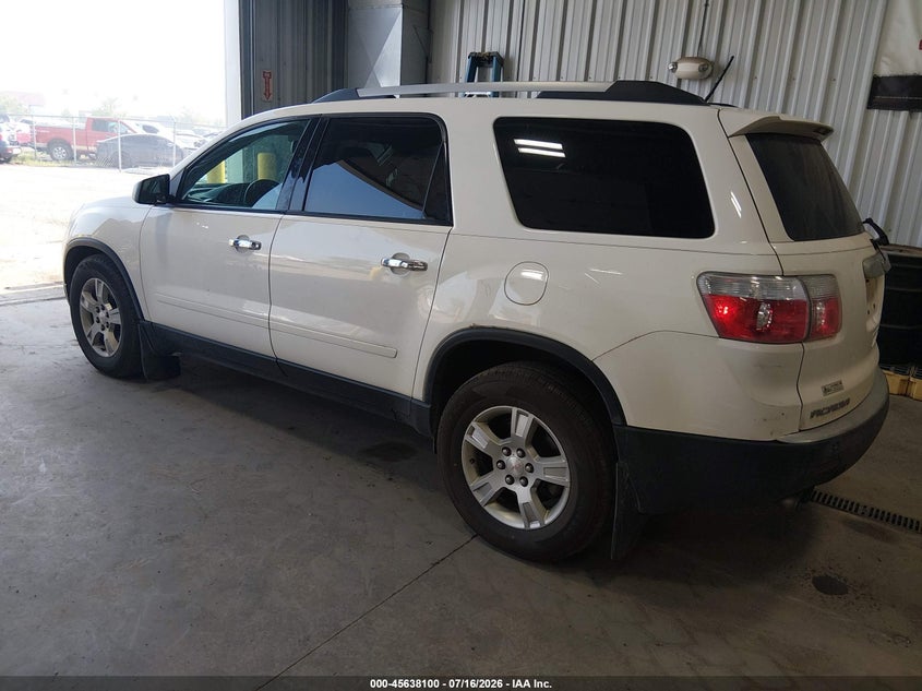 Vin: 1gkkrped8bj371704, lot: 46136601, gmc acadia sle 20113