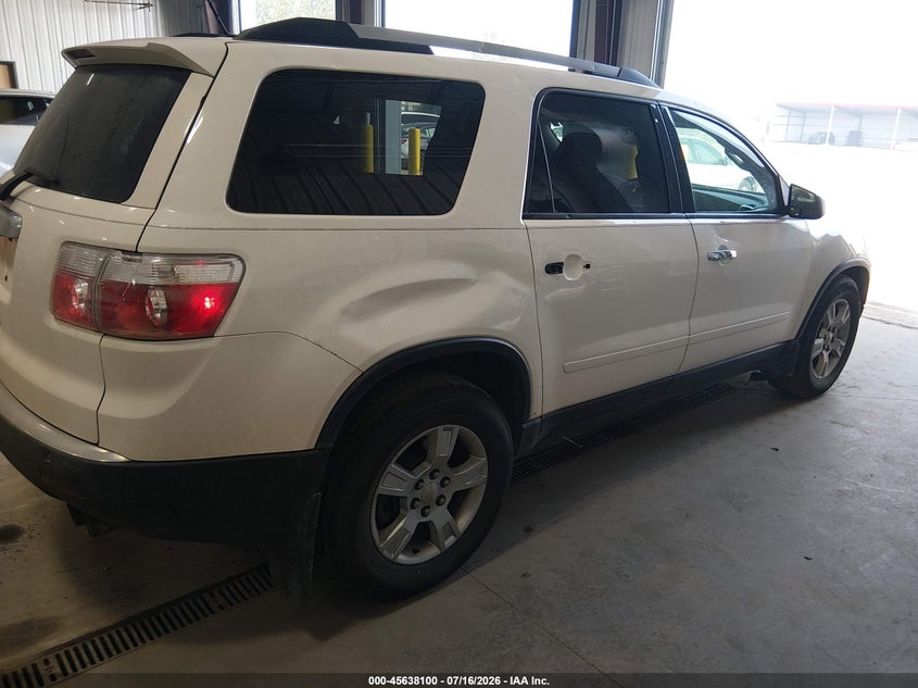 Vin: 1gkkrped8bj371704, lot: 46136601, gmc acadia sle 20114