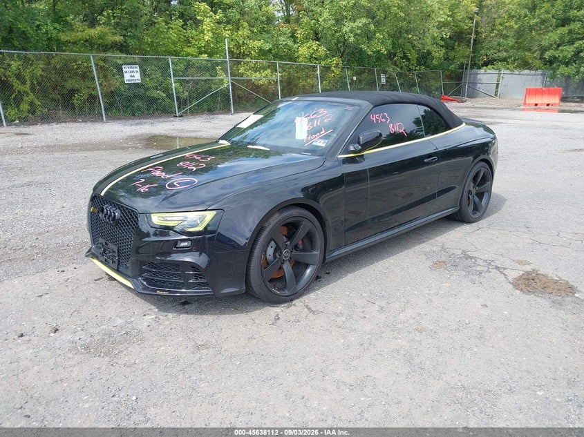 Vin: wuac6afh2en900751, lot: 46136613, audi rs 5 4.2 20142