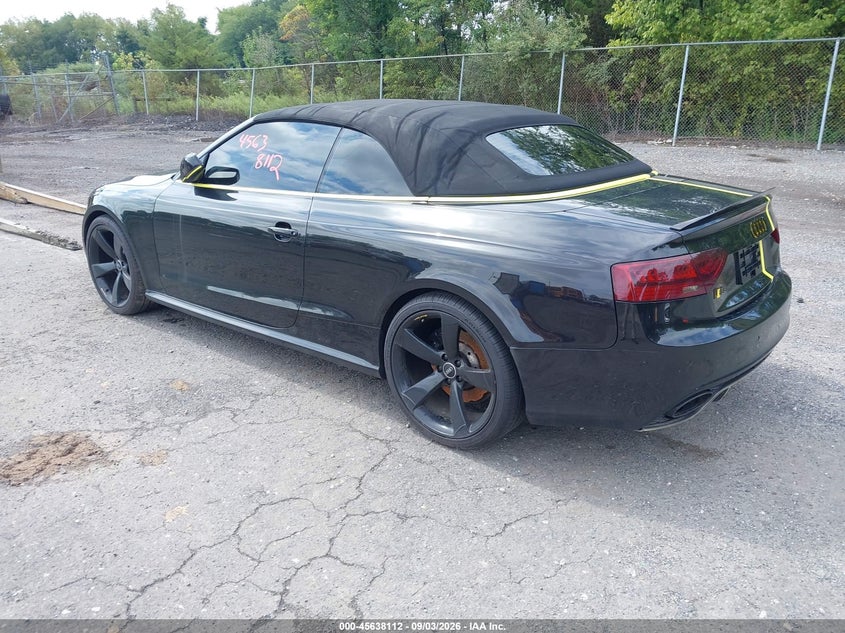Vin: wuac6afh2en900751, lot: 46136613, audi rs 5 4.2 20143