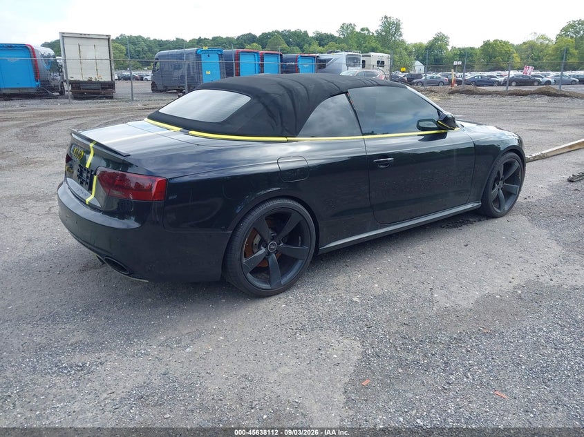 Vin: wuac6afh2en900751, lot: 46136613, audi rs 5 4.2 20144