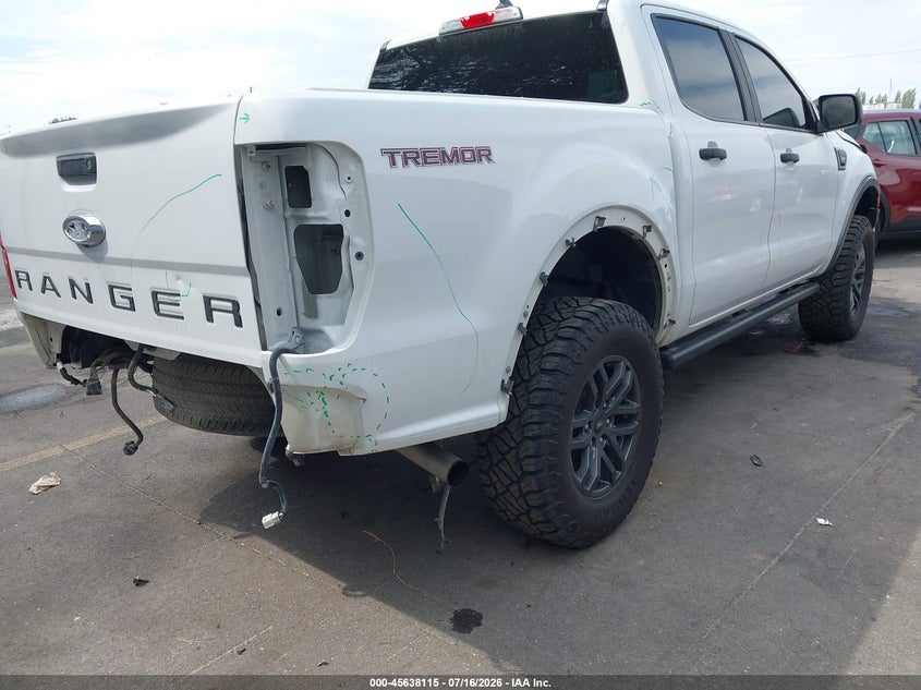 2021 Ford Ranger Xlt VIN: 1FTER4FH1MLD72757 Lot: 45638115