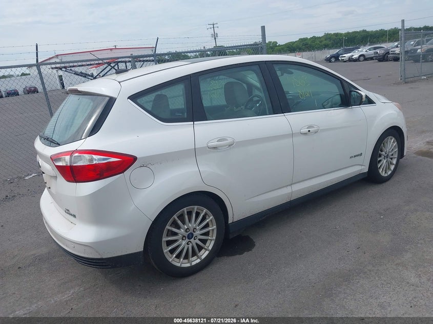 2014 Ford C-Max Hybrid Sel VIN: 1FADP5BU4EL500345 Lot: 45638121
