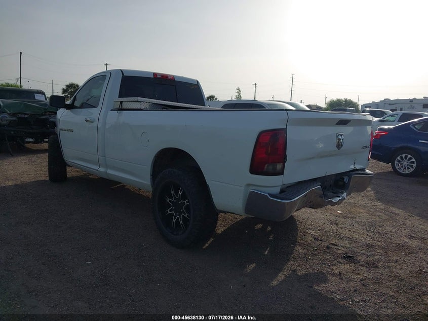 Vin: 3c6jd7epxcg175757, lot: 46136631, ram 1500 slt 20123