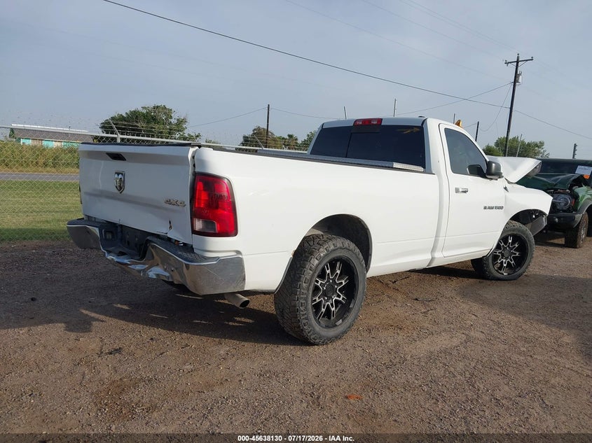 Vin: 3c6jd7epxcg175757, lot: 46136631, ram 1500 slt 20124