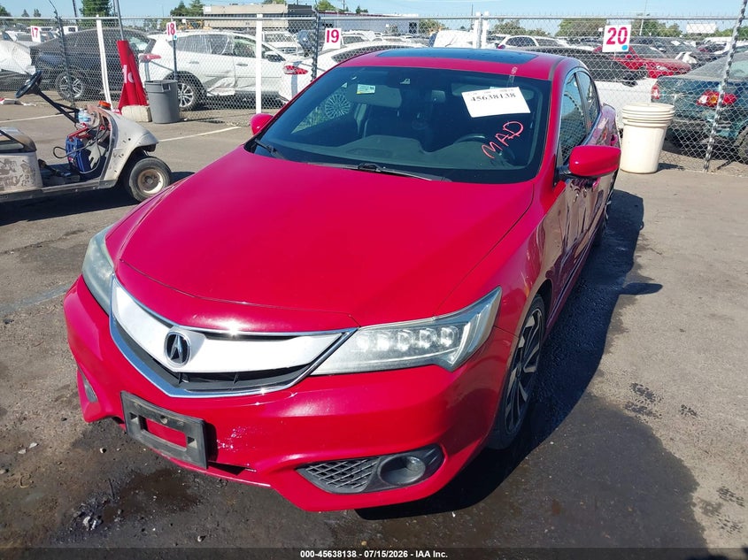 2017 Acura ILX, Левый бок, IAAI, VIN 19UDE2F84HA001381 — фото 2