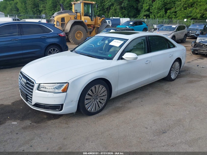 2015 AUDI A8 L auction photo 2