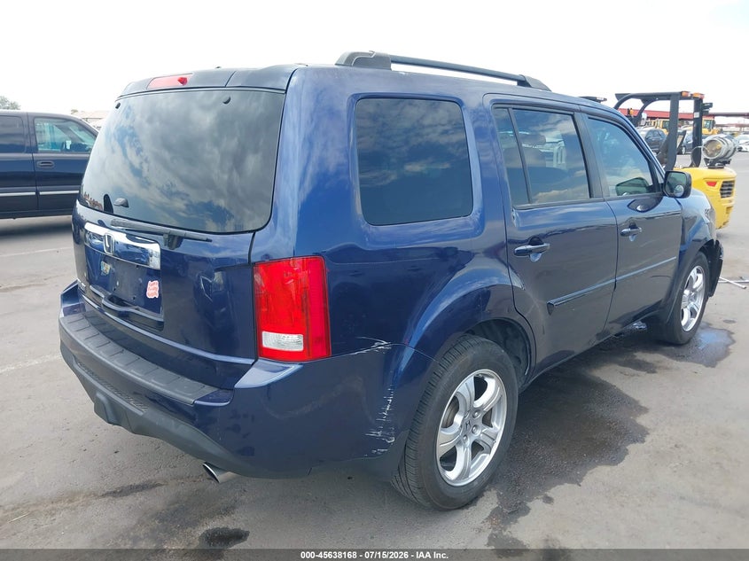 Vin: 5fnyf3h79eb011866, lot: 46136669, honda pilot ex-l 20144