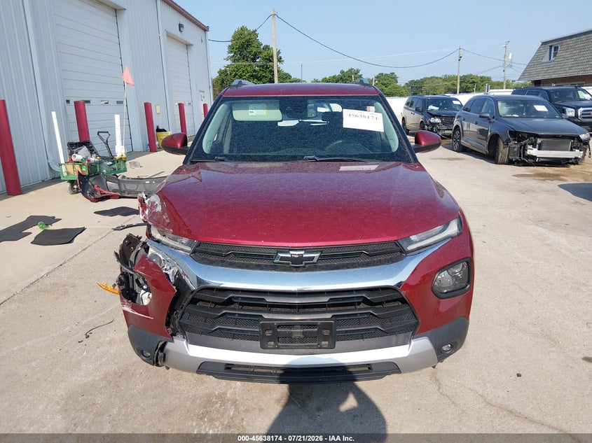 2022 Chevrolet Trailblazer Fwd Lt VIN: KL79MPSL6NB092798 Lot: 45638174