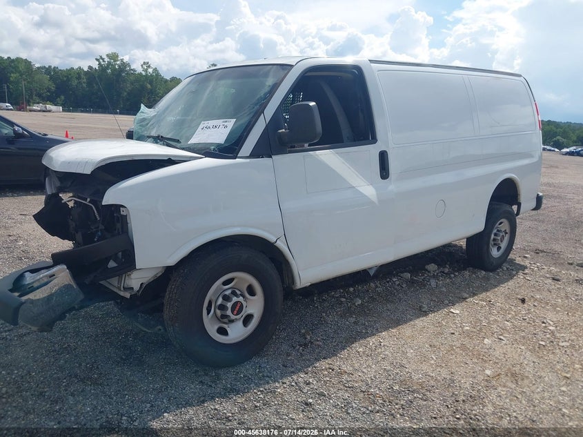 Vin: 1gtw7afp1m1179830, lot: 46136677, gmc savana cargo rwd 2500 regular wheelbase work van 20212