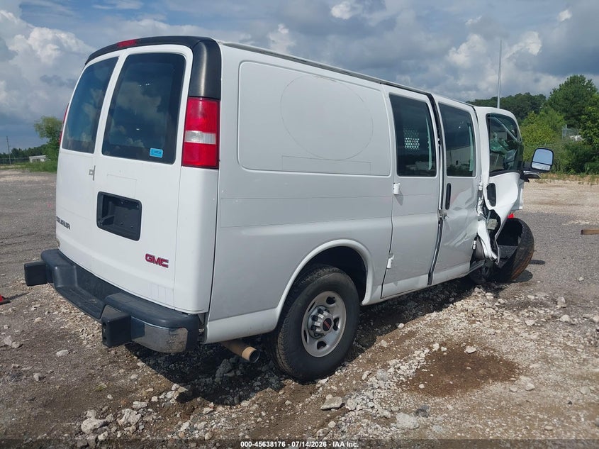 Vin: 1gtw7afp1m1179830, lot: 46136677, gmc savana cargo rwd 2500 regular wheelbase work van 20214