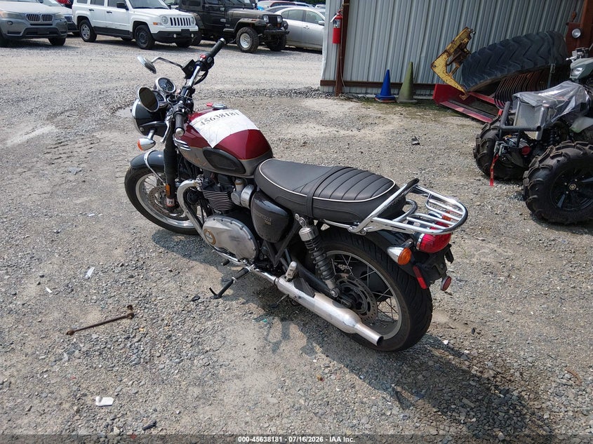 2023 TRIUMPH MOTORCYCLE BONNEVILLE auction photo 3
