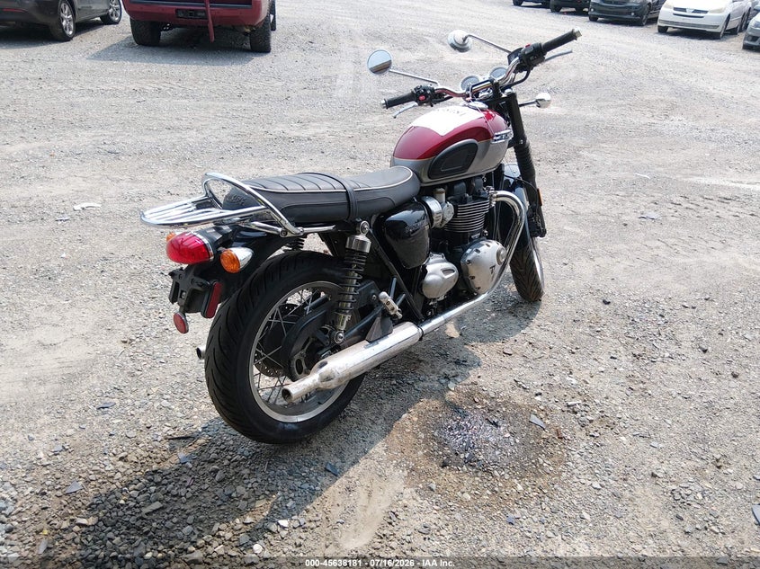 2023 TRIUMPH MOTORCYCLE BONNEVILLE auction photo 4
