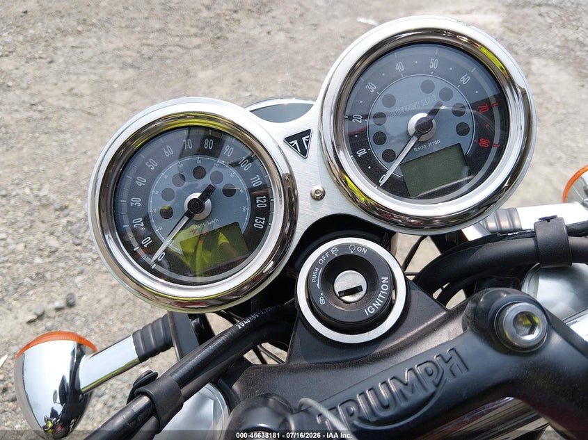 2023 TRIUMPH MOTORCYCLE BONNEVILLE auction photo 7