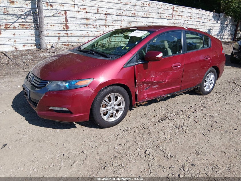 Vin: jhmze2h76as013457, lot: 46136699, honda insight ex 20102
