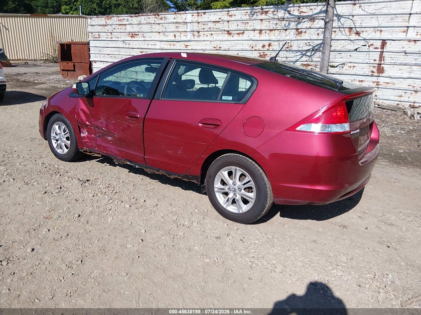Vin: jhmze2h76as013457, lot: 46136699, honda insight ex 20103