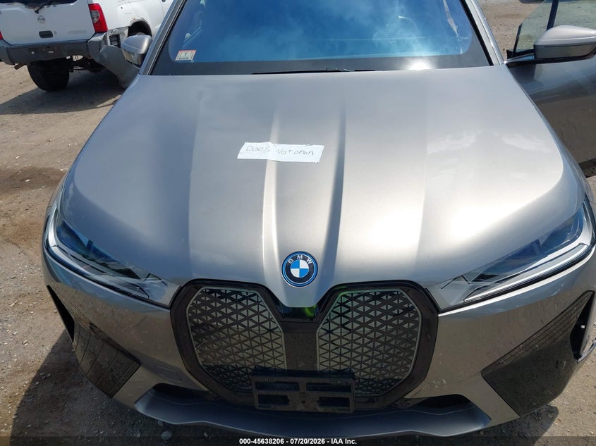2023 BMW Ix xDrive50 VIN: WB523CF0XPCL97925 Lot: 45638206