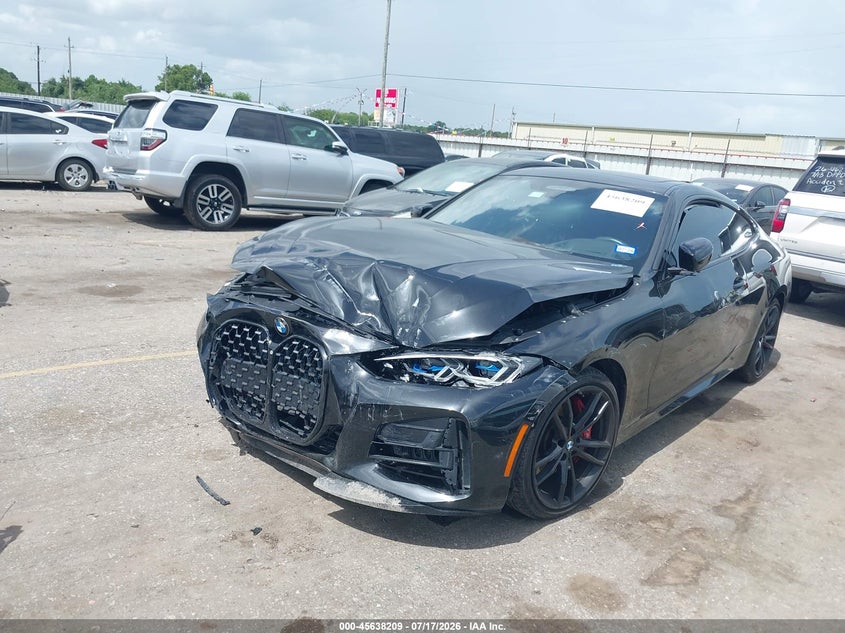 Vin: wba13ar07mcg52347, lot: 46136710, bmw m440i xdrive 20212