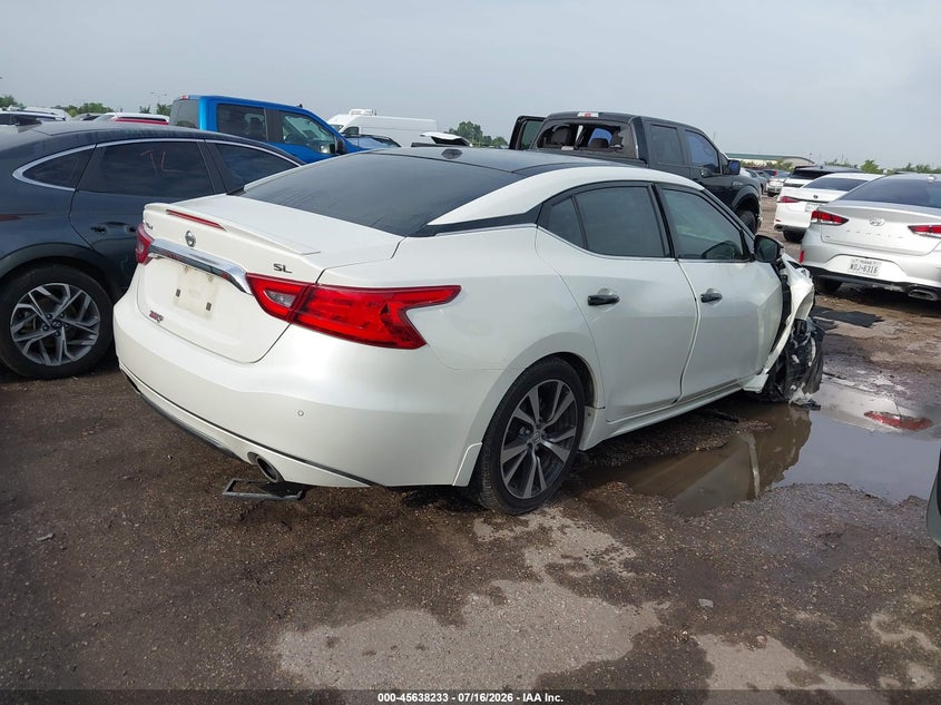 Vin: 1n4aa6ap9gc427661, lot: 46136734, nissan maxima 3.5 sl 20164